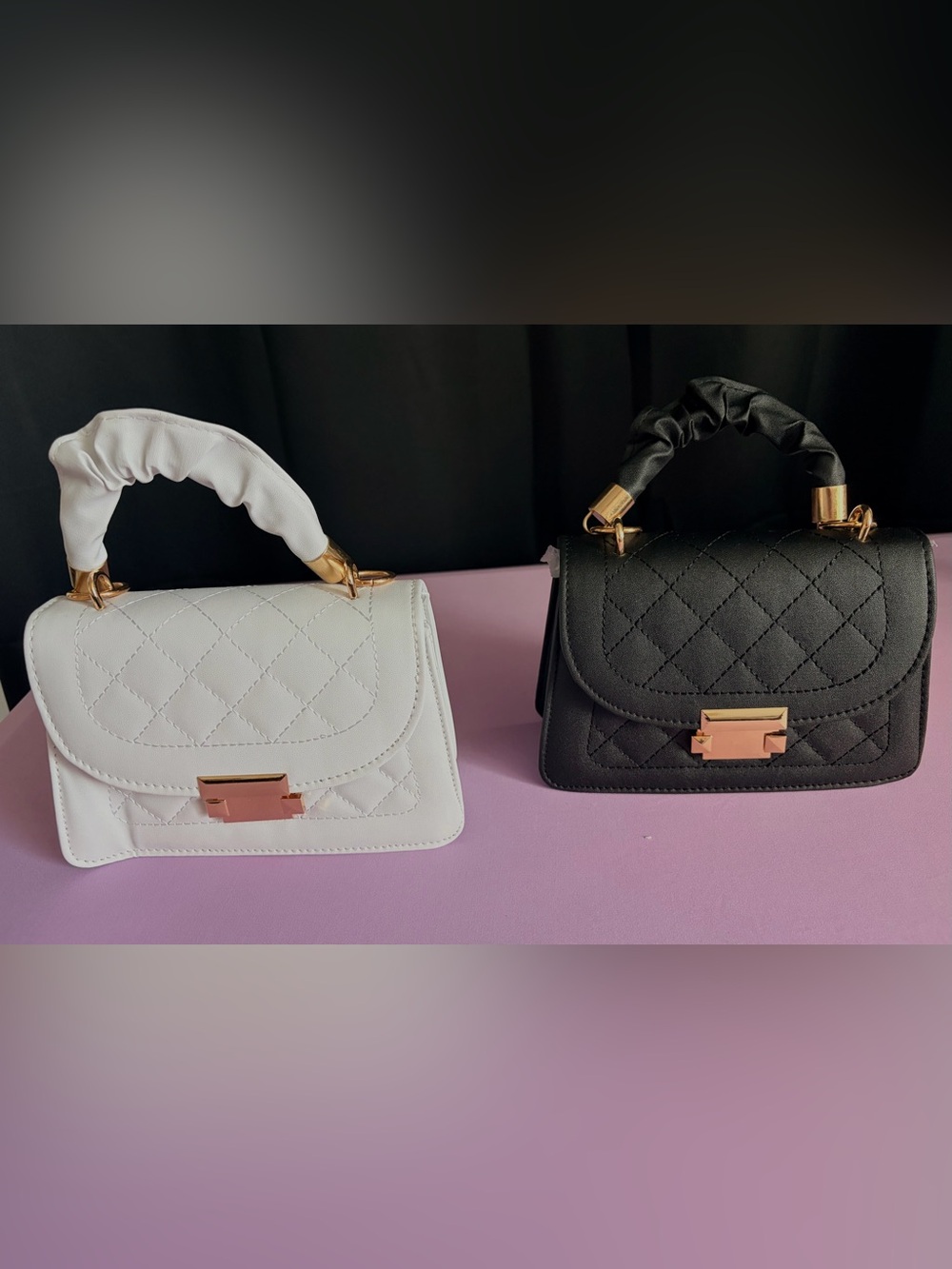 Small Women’s  Bag White & Black  Bundle of 2.